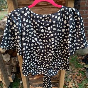 LOFT Leopard Blouse